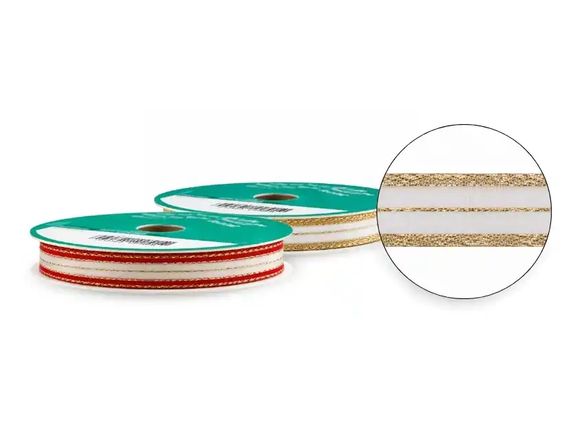 CINTA AURALIS CORDON DE ORO 12MM X 10MTS
